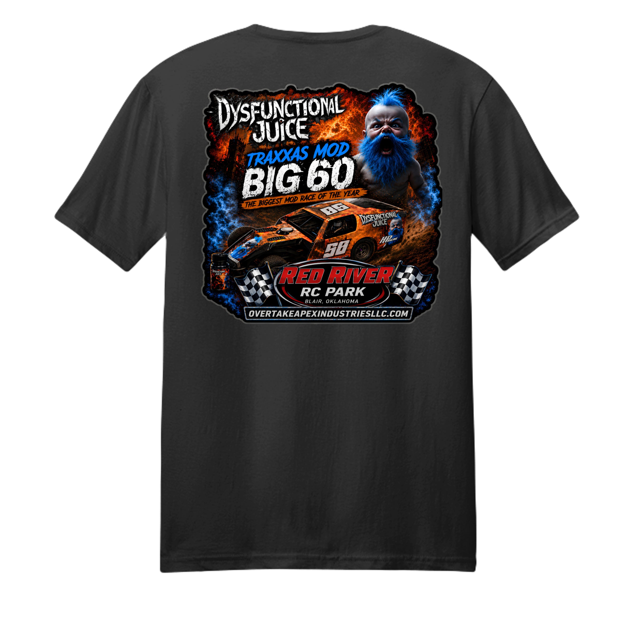 BIG 60 MOD T-Shirt | RC Racing Graphic Tee | Overtake Apex