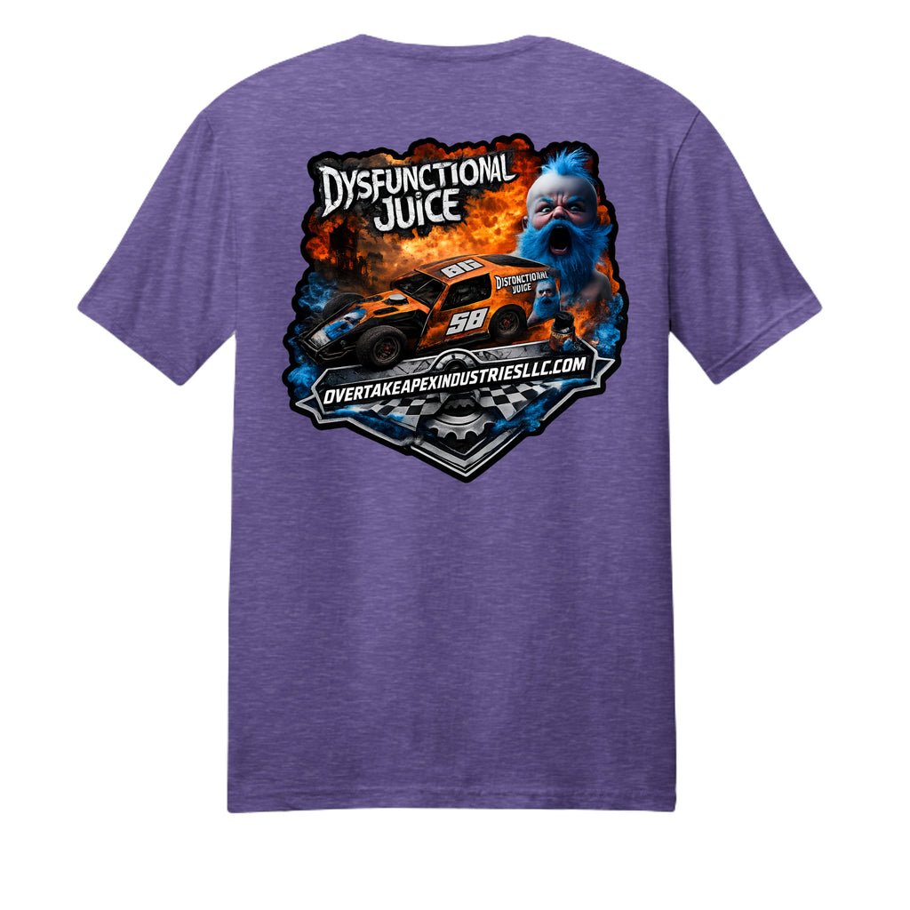 Electric Purple Heather - DM108 - BACK